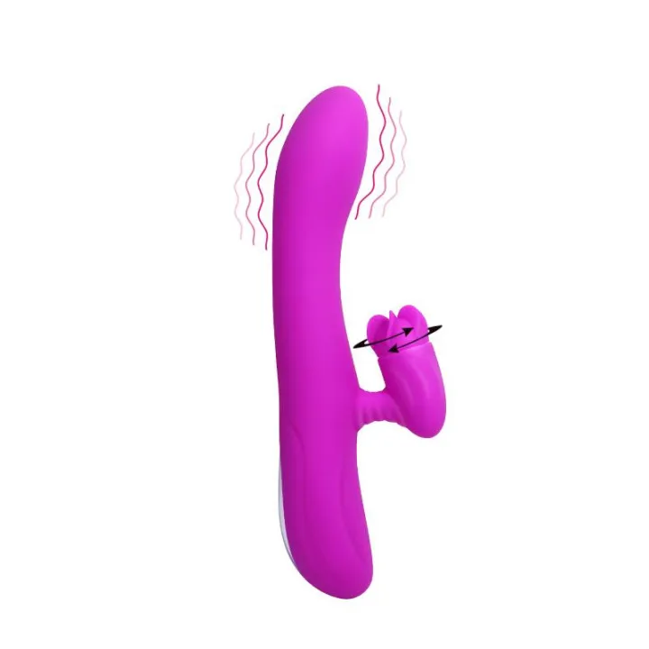 Vibrador con Rotador Buck de Prettylove