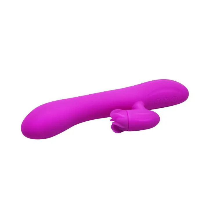 Vibrador con Rotador Buck de Prettylove
