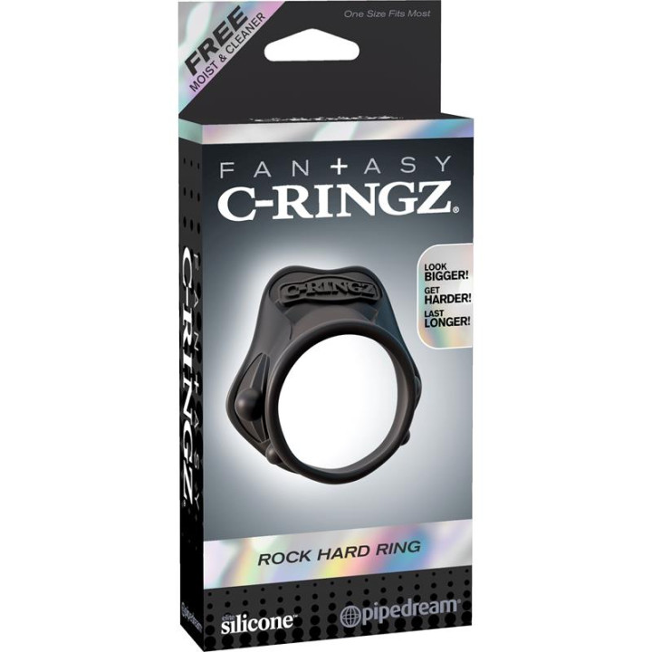 Fantasy C-Ringz Anillo Pesado Negro | VibraZon