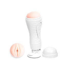 Masturbador con Vibracion Vagina de Crazy Bull | VibraZon