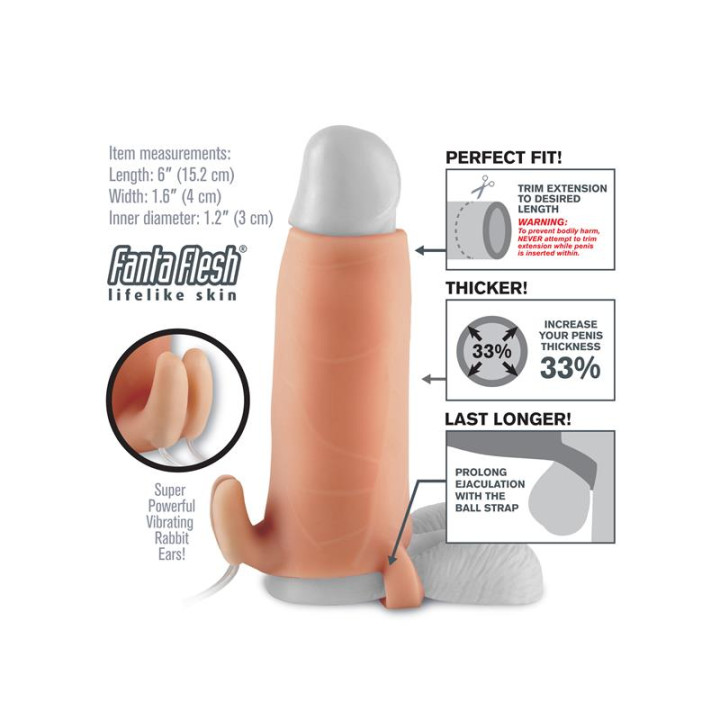 Fantasy X-tensions Duo Clit Climax-Her-Flesh | VibraZon