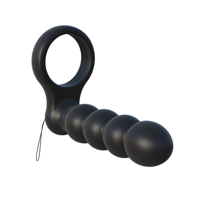 Fantasy C-Ringz Anillo Doble Penetrador con Control Remoto Color Negro | VibraZon