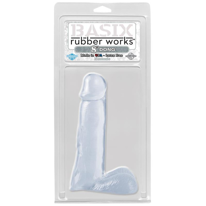 Basix Rubber Works 20,32 cm Verga - Color Claro | VibraZon