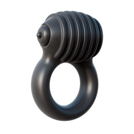 Fantasy C-Ringz Anillo Potente Blackjack Color Negro | VibraZon