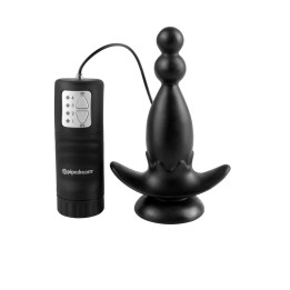 Plug Anal Anal Anchor Negro de Anal Fantasy Collect. | VibraZon
