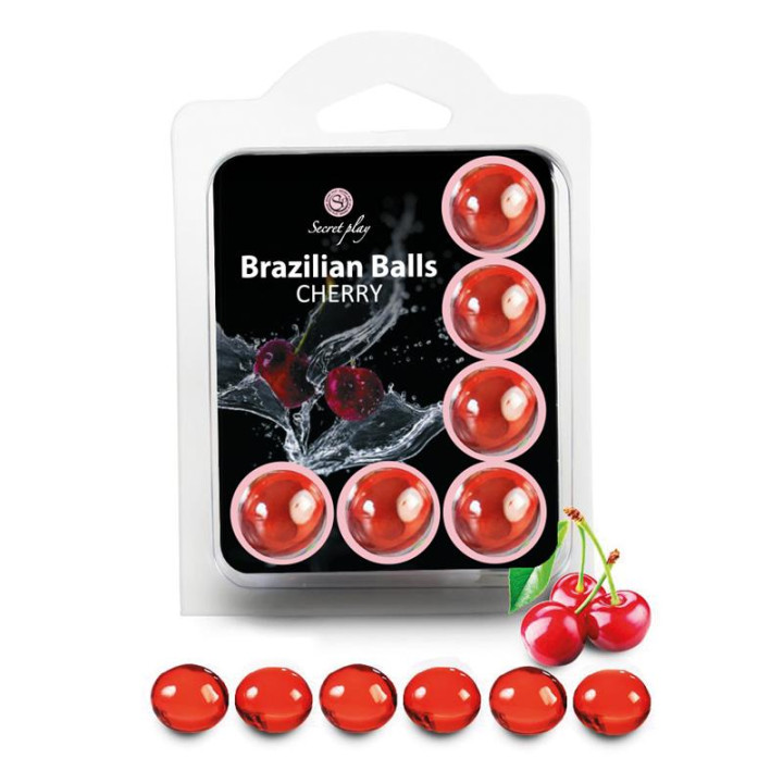 Brazilian Balls Set 6 Cereza de Secret Play | VibraZon