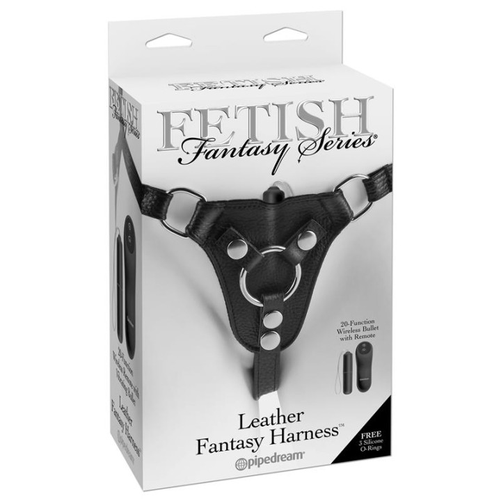 Arnés Leather Fantasy de Fetish Fantasy Harness | VibraZon