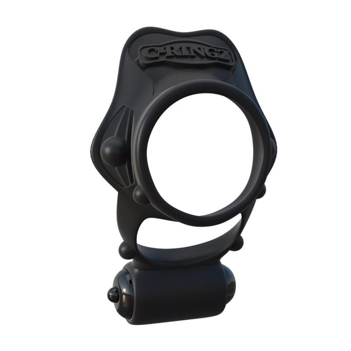 Fantasy C-Ringz Anillo Vibrador Pesado Negro | VibraZon