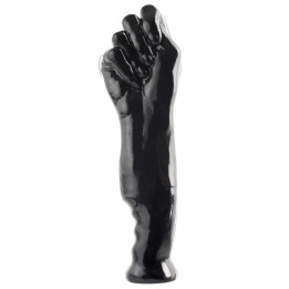 Dildo Forma de Puño Fist of Fury Negro de Basix Rubber Works | VibraZon