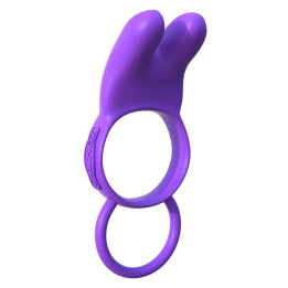 Fantasy C-Ringz Anillo Vibrador Rabbit Doble Púrpura | VibraZon