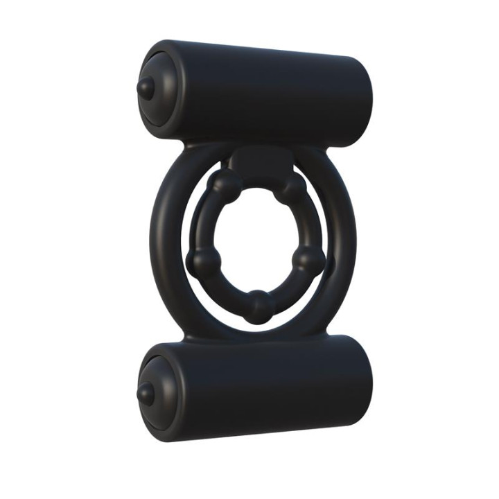 Fantasy C-Ringz Anillo Extem Double Trouble Color Negro | VibraZon
