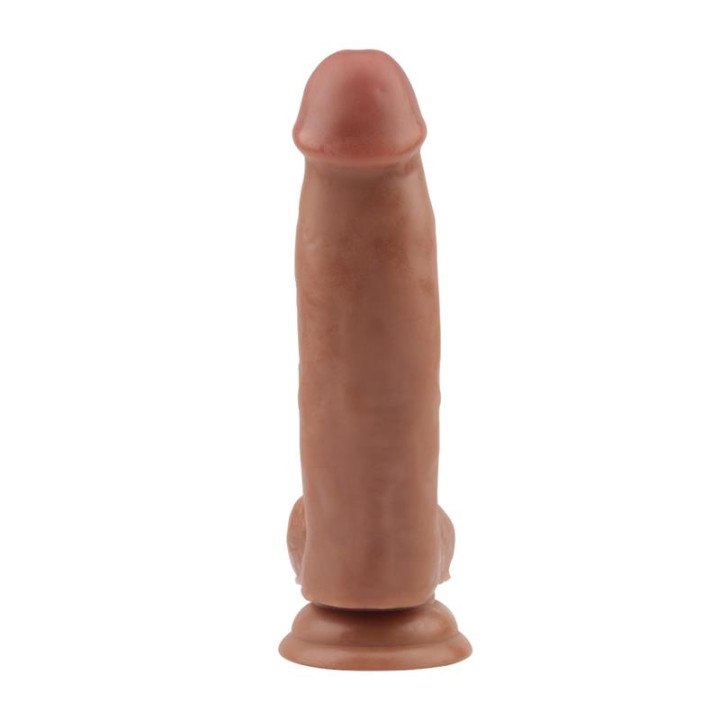Dildo Dual Density Fashion Dude 17.8 x 4 cm Bronceado de Chisa | VibraZon