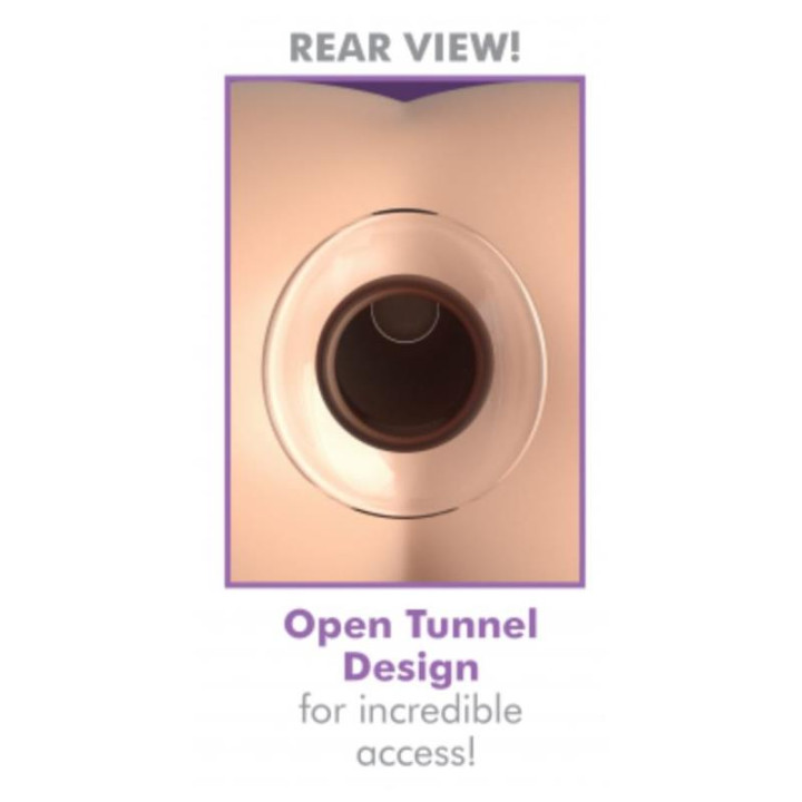 Plug Anal Gaper Grande Transparente de Anal Fantasy Collect. | VibraZon
