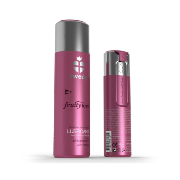 Fruity Love Lubricante Pomelo Rosa y Mango 150 ml de Swede | VibraZon