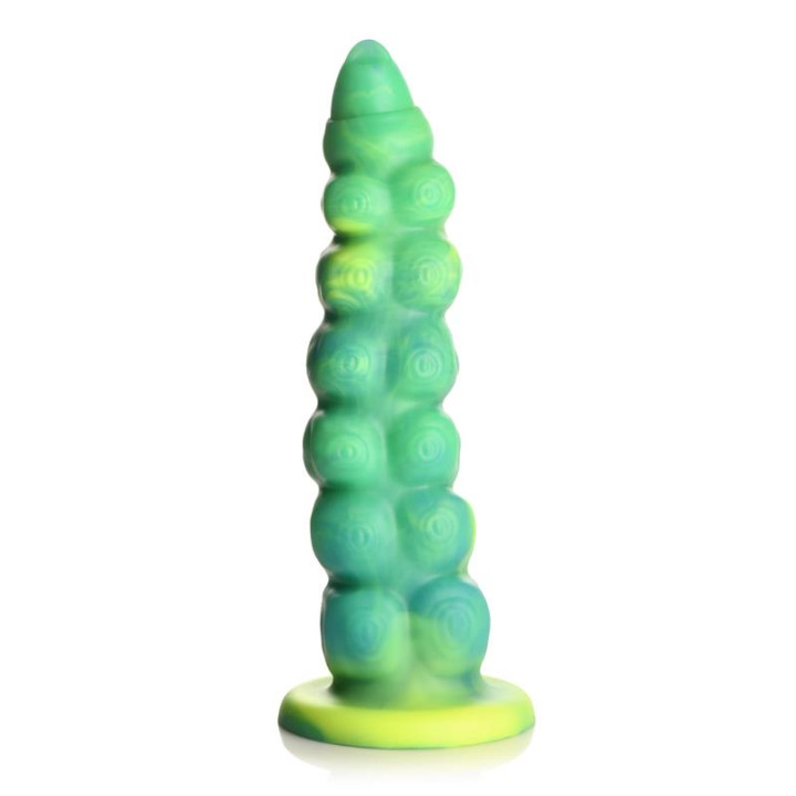 Squirmer Dildo con Thrusting y Vibración Control Remoto Silicona de Creature Cocks | VibraZon