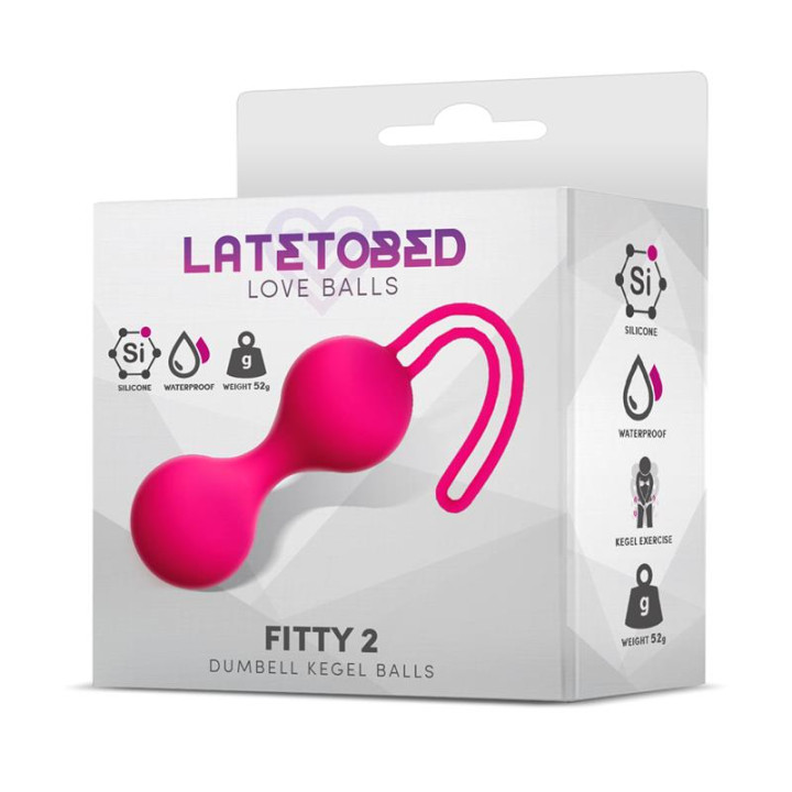 Fitty 2 - Bolas Kegel con Peso 52 gr de Latetobed | VibraZon
