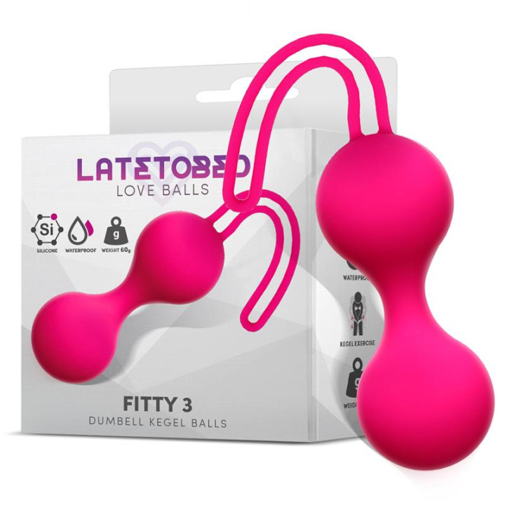 Fitty 3 - Bolas Kegel con Peso 62 gr de Latetobed | VibraZon