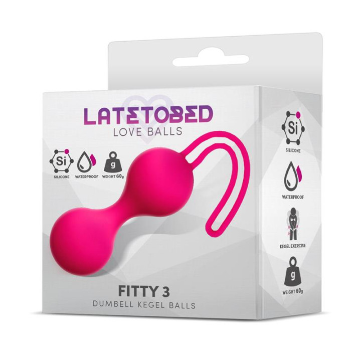 Fitty 3 - Bolas Kegel con Peso 62 gr de Latetobed | VibraZon