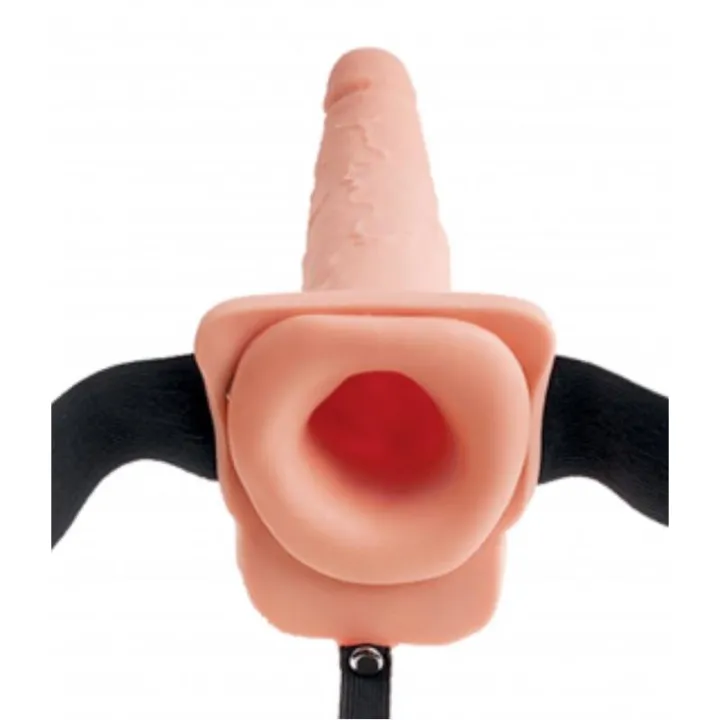 Arnes Elastico con Dildo Hueco 9 Funcion Squirting Natural de Fetish Fantasy Series