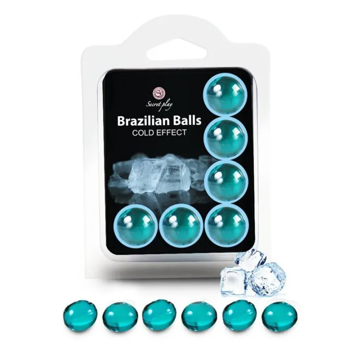 Brazilian Balls Set 6 Efecto Frío de Secret Play