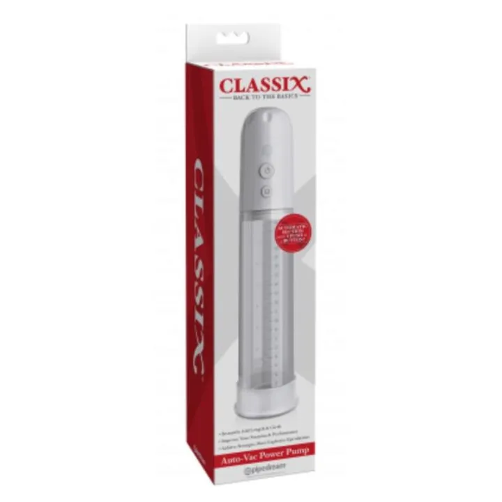 Bomba para el Pene Auto-Vac Power Blac de Classix
