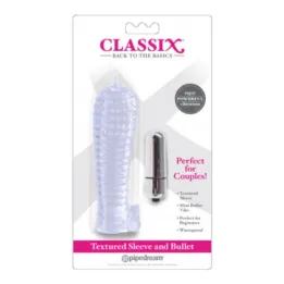 Duo Funda Texturizada y Mini Bala Transparente de Classix
