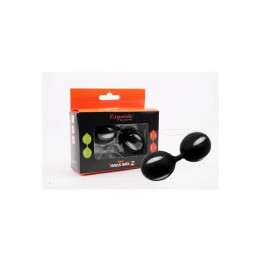 BOLAS BEN WA SILICONA 10.3 CM NEGRAS de Chisa | VibraZon
