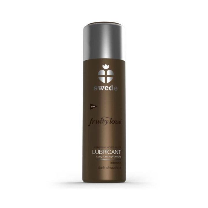 Fruity Love Lubricante Chocolate Negro Intenso 100 ml de Swede | VibraZon