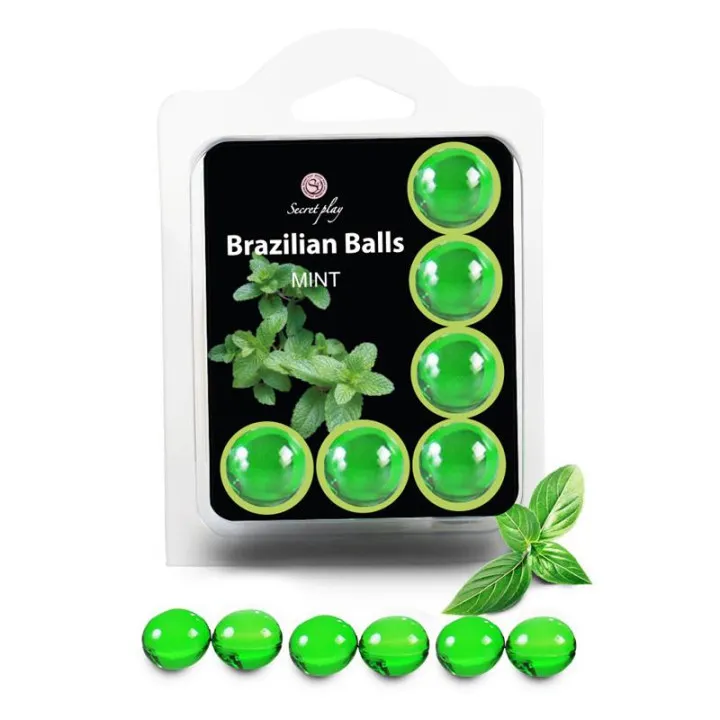 Brazilian Balls Set 6 Menta de Secret Play