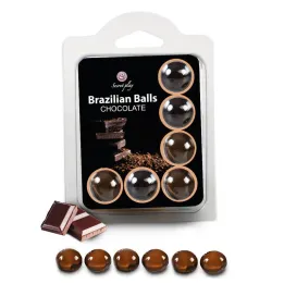 Brazilian Balls Set 6 Chocolate de Secret Play