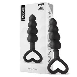 Cuore Plug Anal Silicona Negro de Tardenoche