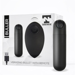 Buller Bala Vibradora Control Remoto USB Negro de Tardenoche | VibraZon