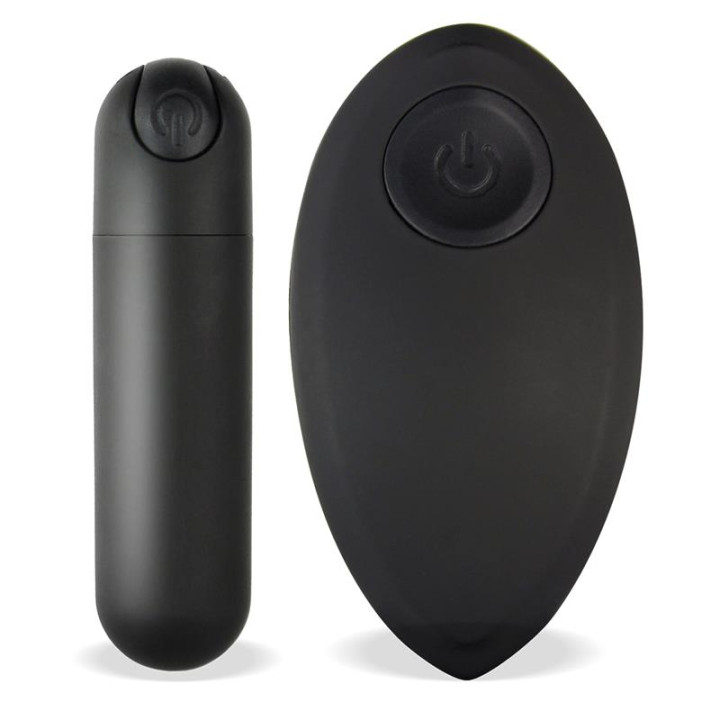 Buller Bala Vibradora Control Remoto USB Negro de Tardenoche | VibraZon
