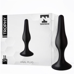 Trophy Plug Anal 11 cm Silicona Negro de Tardenoche | VibraZon