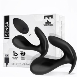 Sensa Estimulador Control Remoto USB SIlicona Líquida Negro de Tardenoche | VibraZon