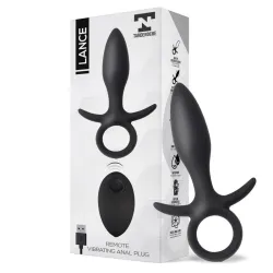 Lance Plug Anal Control Remoto Silicona Liquida USB de Tardenoche