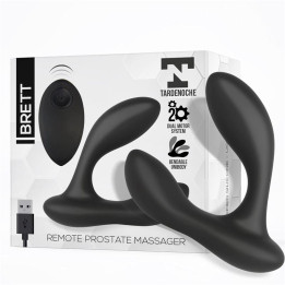 Brett Masajeador Prostático Control Remoto USB Silicona Líquida de Tardenoche | VibraZon
